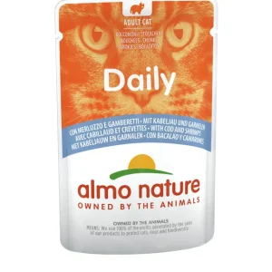 Direkt Vom Hersteller Sparpaket 6 x 70 g Almo Nature Daily mit Kabeljau & Garnelen Katzen Nassfutter